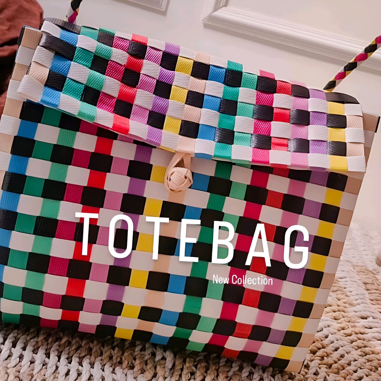Totebag Rainbow Tutup